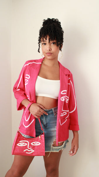 Pink Vintage Blazer